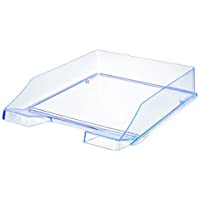 HAN 10260-73 - Lote de 6 bandejas para el correo- C4- plástico- azul transparente